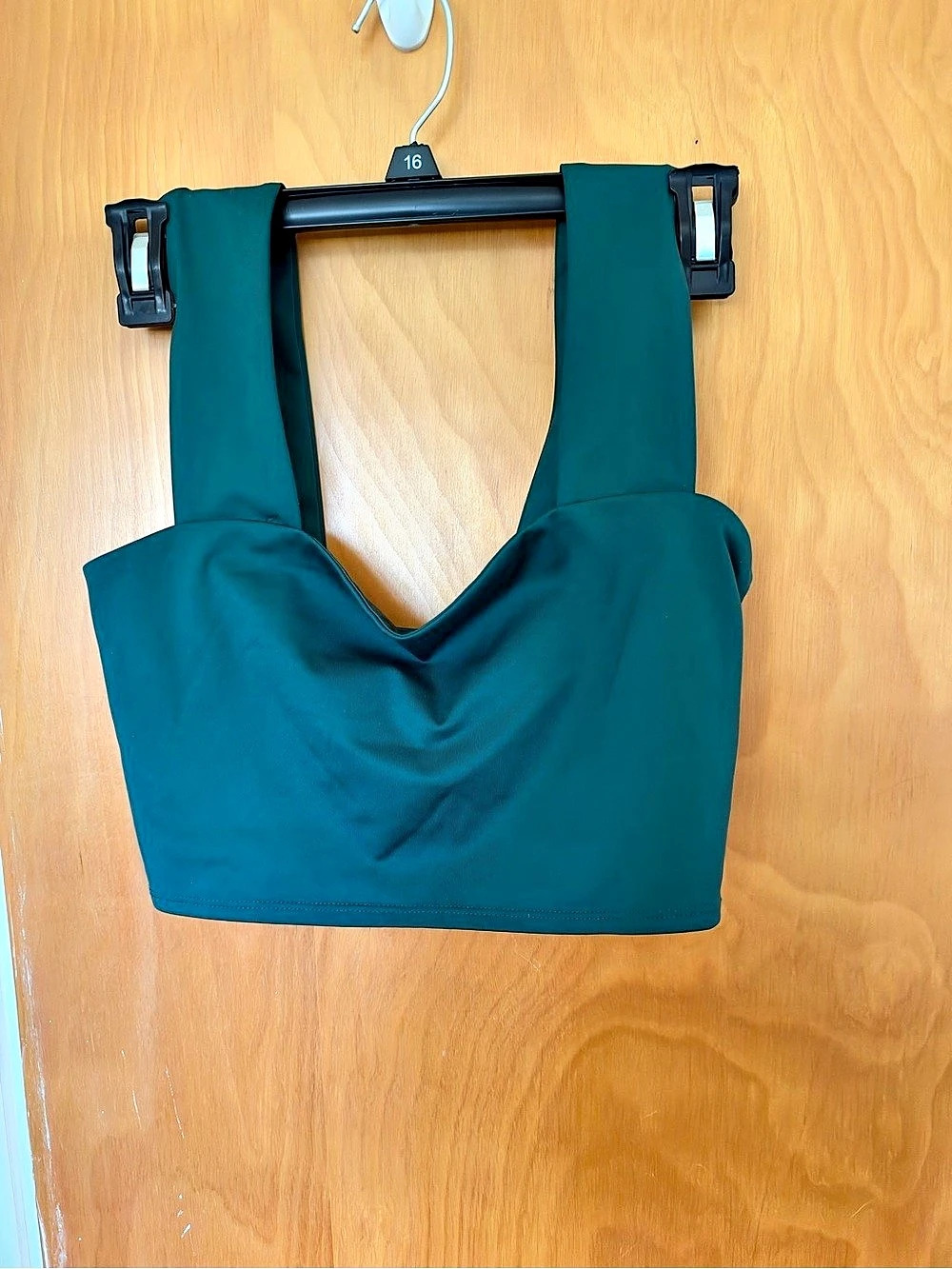 Reformation Active Green Cropped Tank Top Like New